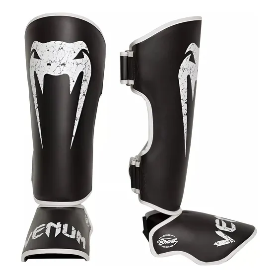 Tibiales Protector Venum Giant Thai Kick Mma Negro S
