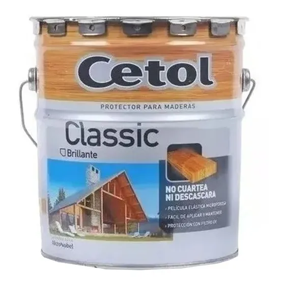 Cetol Exterior Brillante 10lt Protector Madera