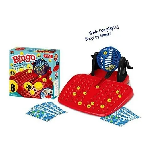Juego De Mesa Tombola Bingo Lotería 90 Numero Y 48 Cartones