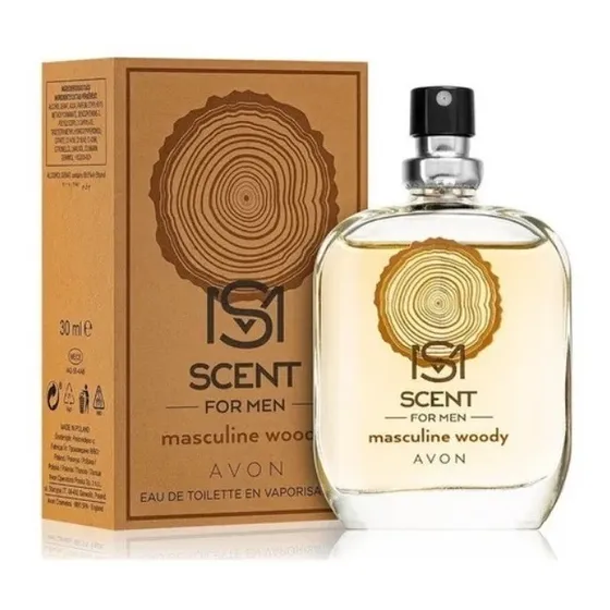 Perfume Scent For Men Avon Masculine Woody 30ml