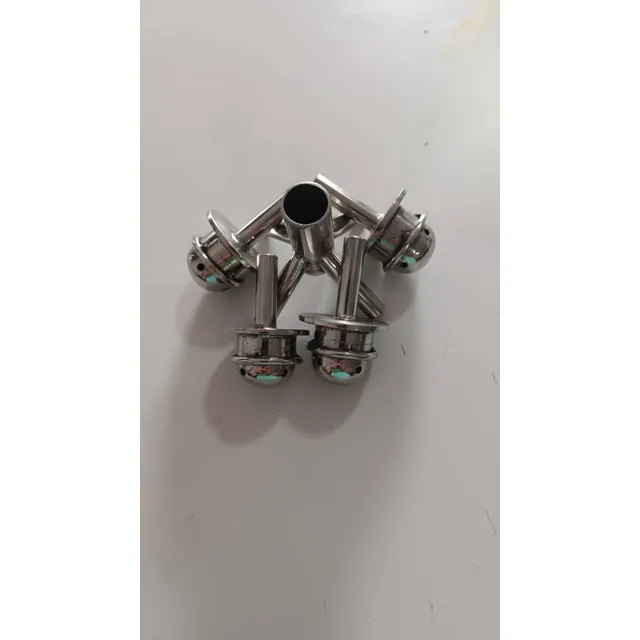 Kit De Inyectores De Lavado  Acero Inox Para Ordeño Mecánico