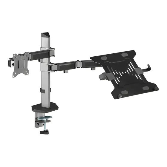 Soporte Brazo Doble Monitor Portatil Linkon Zeus Escritorio Lujo | Cuotas sin interés