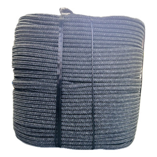 Corda De Poliéster 10mm X 180m Amarrar Carga Caminhão Preto Corda De Poliéster 10mm X 180m Amarrar Carga Caminhão Preto