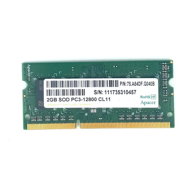 Ram Sodimm 2gb Apacer Ddr3 1600mhz / Notebook Pull New