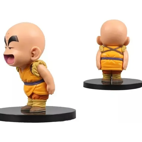 Figura Coleccion Krilin Niño Traje Clasico De 15 Cm 
