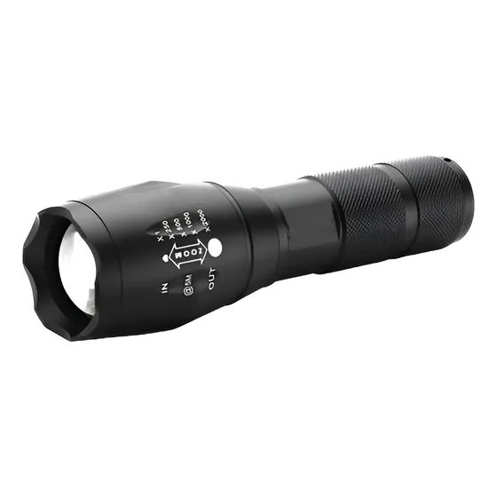 12 Lampara Tactica 5000 Lumens Cree Led Xml-t6 Recargable 