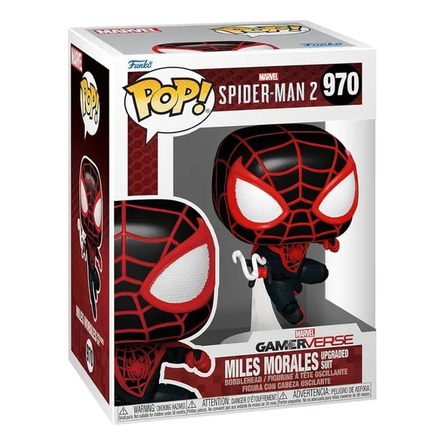 Funko Pop Marvel Spider-man 2 Miles Morales Upgrade Suit 970