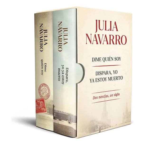 Estuche Julia Navarro (contiene: Dime Quien Soy Dispara, Yo Ya Estoy Muerto), De Navarro, Julia., Vol. 1. Editorial Debols!llo, Tapa Blanda, Edición 1 En Español, 2024