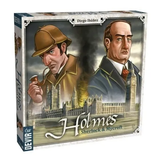 Juego De Mesa Holmes Sherlock & Mycroft Devir Original Nuevo