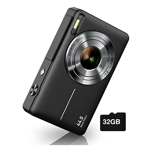 Cámara, Fhd 1080p Cámara Para Niños Cámaras De 44 Mp Para Ap