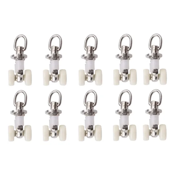200 Piezas De 26 Mm De Aluminio De Riel De Cortina De Riel