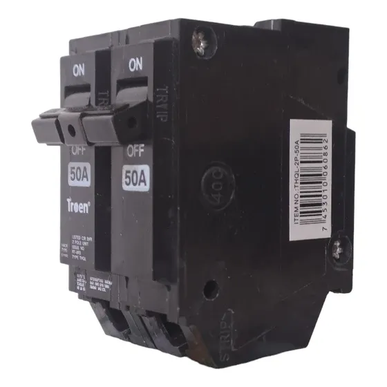 Breaker Empotrar Doble Troen 2 Polos X 20 30 40 50 60 Amp