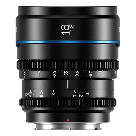 Lente Sirui 16mm T1.2 S35 Cine Night Walker Manual Fujifilm Cor Preto Tipo De Montagem Fujifilm X