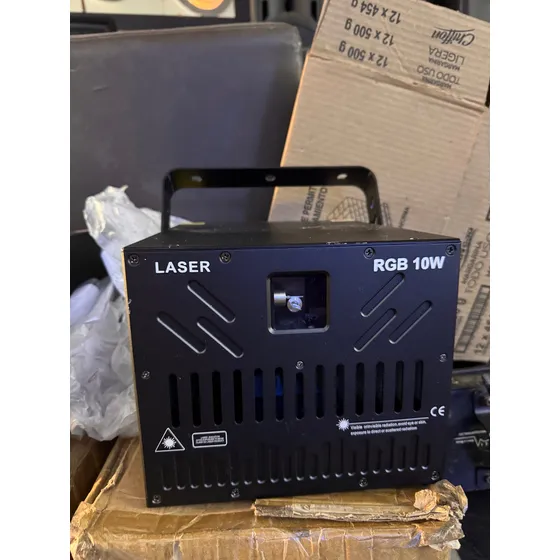 Láser De 10w Rgb De 40kbps Nuevos