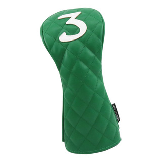 Funda De Cuero Para Palos De Golf Con Cuello Largo 3 Verde Funda De Cuero Para Palos De Golf Con Cuello Largo 3 Verde