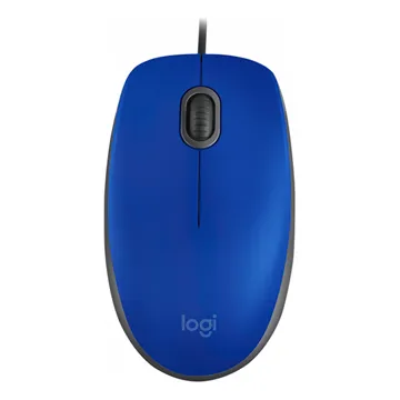 Mouse Raton Logitech M110 Silent Azul Optico Usb 1000 Dpi