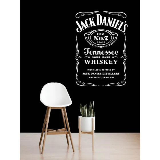 Vinil Decorativo Logo 70 Jack Daniels