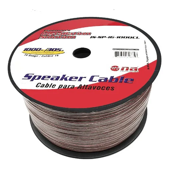 Cable De Corneta #16 Rojo/negro X Metro Is-sp-16-1000cl 305m