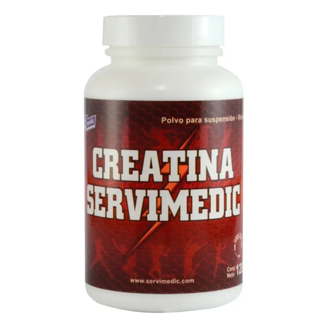 Creatina Servimedic® Monohidratada Pote De 120g
