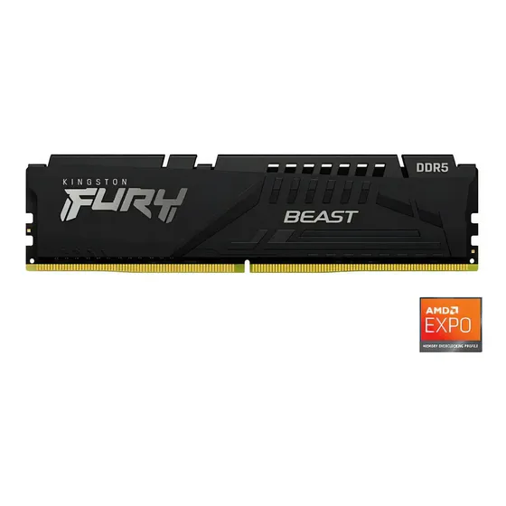 Memoria Ram Kingston Fury Beast Expo Ddr5 16gb 5600mt\u002Fs Cl36 | Cuotas sin interés