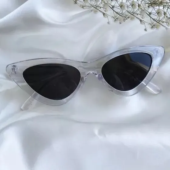 Óculos Feminino Gatinho De Sol Retrô Vintage Uv400 Moda