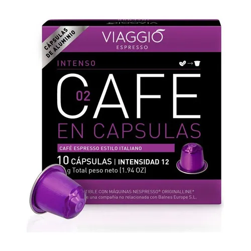 Viaggio Intenso, 10 Capsulas, 55g, Nespresso