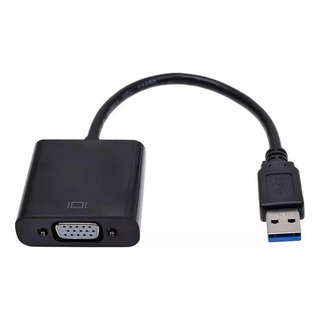 Cabo Adaptador Conversor Usb Para Vga Tv Monitor Multitela Cabo Adaptador Conversor Usb Para Vga Tv Monitor Multitela