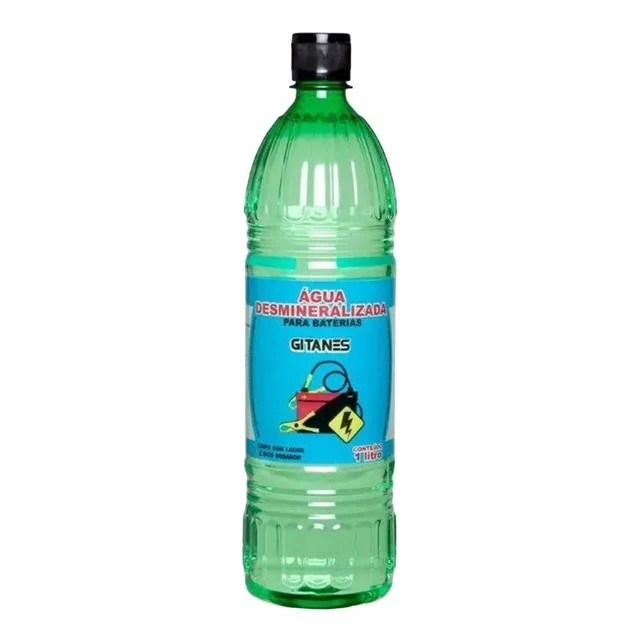 Agua Destilada Bateria Radiador 1lt Gitanes - 12 Unid