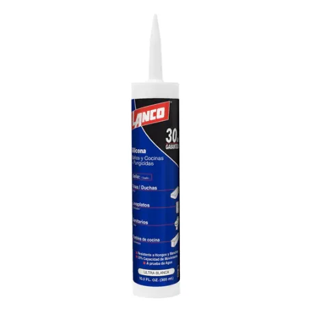 Silicona Blanca Baño Y Cocina 305ml Lanco / Ferrepunto