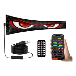 Pantalla Led Rgb Usb/ App Bluetooth Animación Pantalla Led Rgb Usb/ App Bluetooth Animación