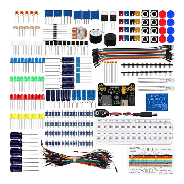 Kit Surtido De Componentes Electrónicos Diy Para Placa R3