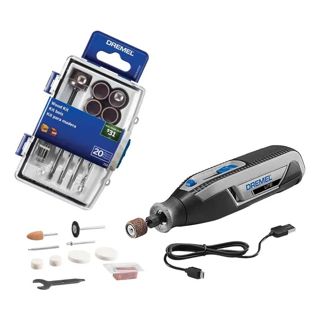 Dremel Lite Mototool 7760 + Accesorios Frecuencia 50/60hz