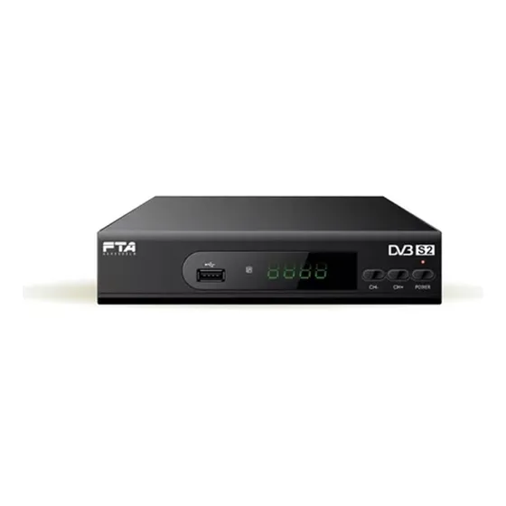 Decodificador Fta Televisión Satelital