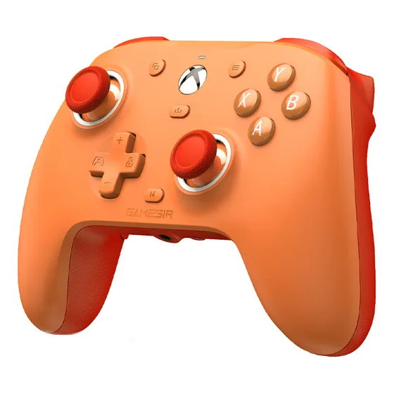 Controle GameSir G7 SE com Fio para Xbox One Series S X PC Hall Effect Botões Mecânicos Cor Laranja