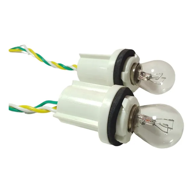 Socate Conector Y Bombillo 2 Contactos 12v Cruces Stop (par)