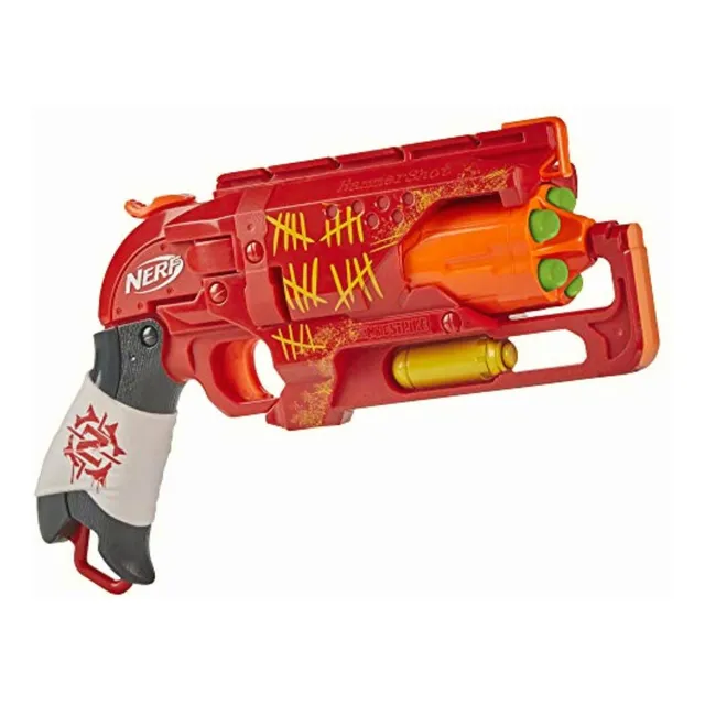 Nerf Zombie Strike Lanzador Hammershot Lanzador Con Percutor