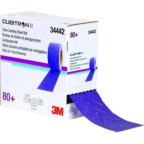 Lija De Papel Cubitron Ii Rollo (2,75 X12m) Grano 80 3m
