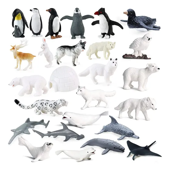 Sets De Muñecos De Animales Marinos Del Océano