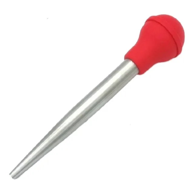 Baster Jeringa Cocina Acero Inoxidable Cepillo/agujas Adobo 