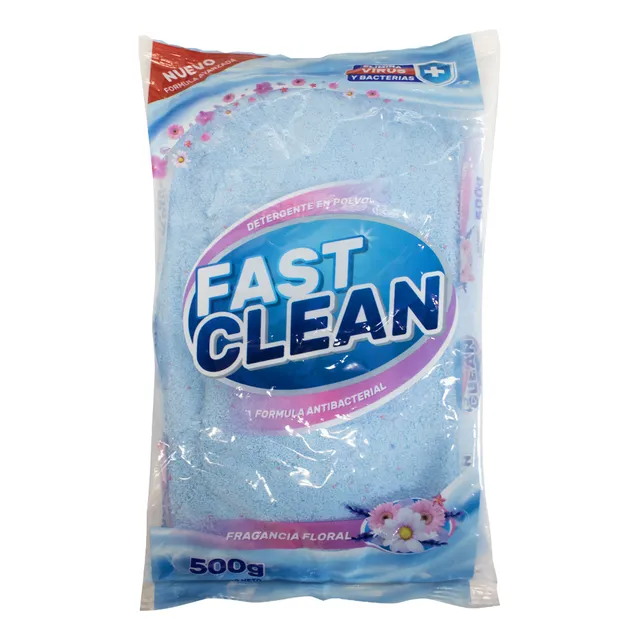 Detergente En Polvo Floral Bulto 12kg (24 Fundas De 500g)