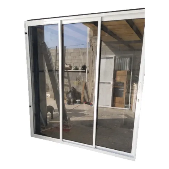 Porta Sacada 3 Folhas Móveis 210x180 Vidro 6mm Temperado