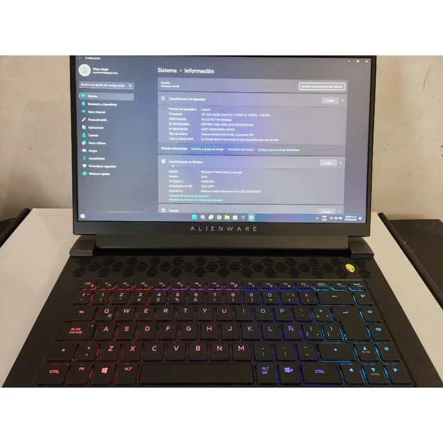 Alienware M15 R6 I7-11va 16gb 1tb M.2 Rtx3070