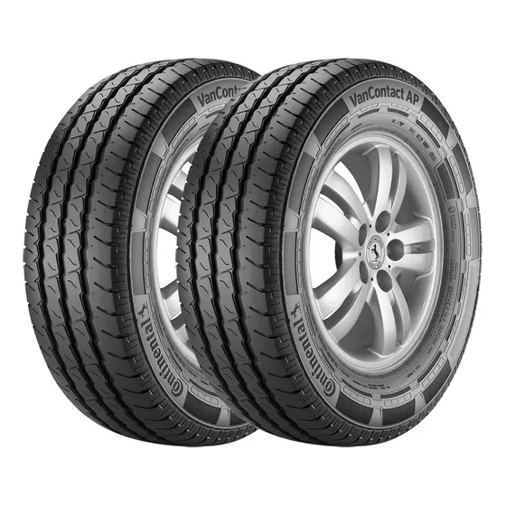 Kit 2 Pneus Continental Aro 16c 225/75r16c Vancontactap 10pr