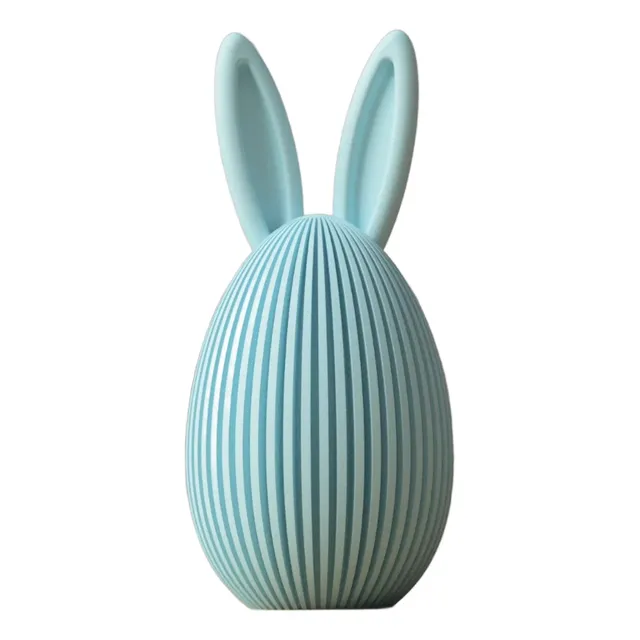 Estatuilla Decorativa De Interior: Huevo De Pascua Orejas
