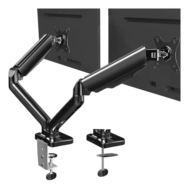 Vivo Soporte De Escritorio Para Monitor De Brazo Doble Con A