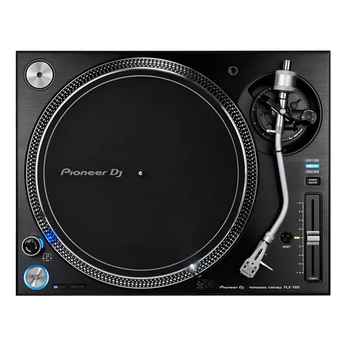 Bandeja para DJ Pioneer DJ Toca Discos PLX-500-K color negro
