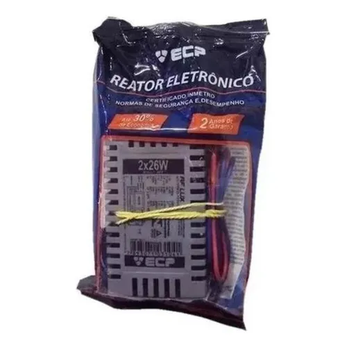 Reator Eletronico 2x26w 4 Pinos Biv Afp Lux Ecp F107322