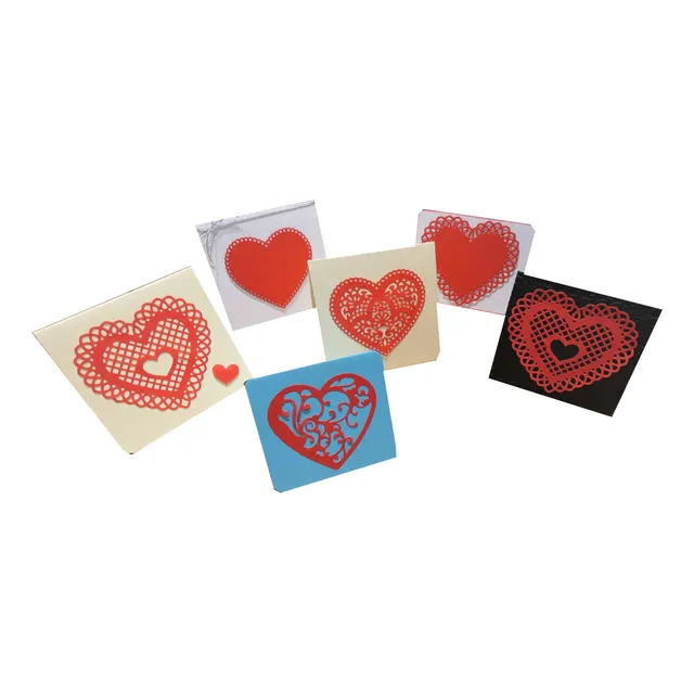Set De 10 Tarjetas C/sobre Artesanales Diseño Personalizado 
