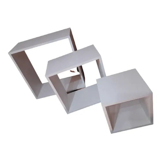 Cubos Decorativos Para Colgar Pino O Mdf Pintados Set X 3