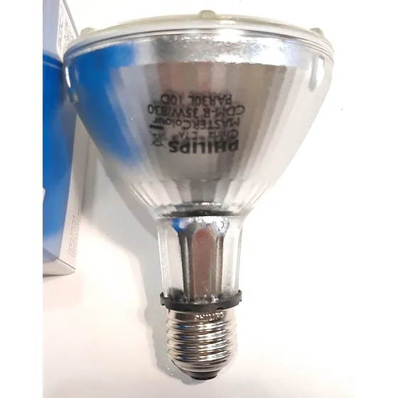 Lámpara de descarga de vapor, 35 W, E27, 3000 K, luz amarilla, color blanco cálido, 220 V